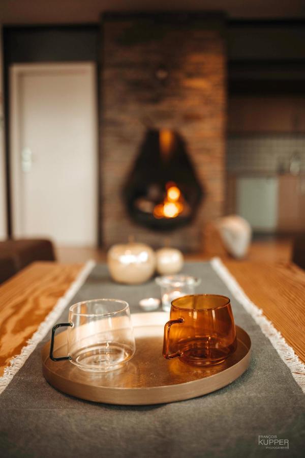 Le Noir Flohay 30 Pers - Malmedy, Vue, Wellness Villa Eksteriør bilde
