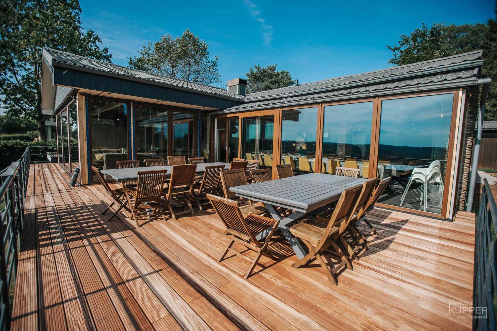 Le Noir Flohay 30 Pers - Malmedy, Vue, Wellness Villa Eksteriør bilde