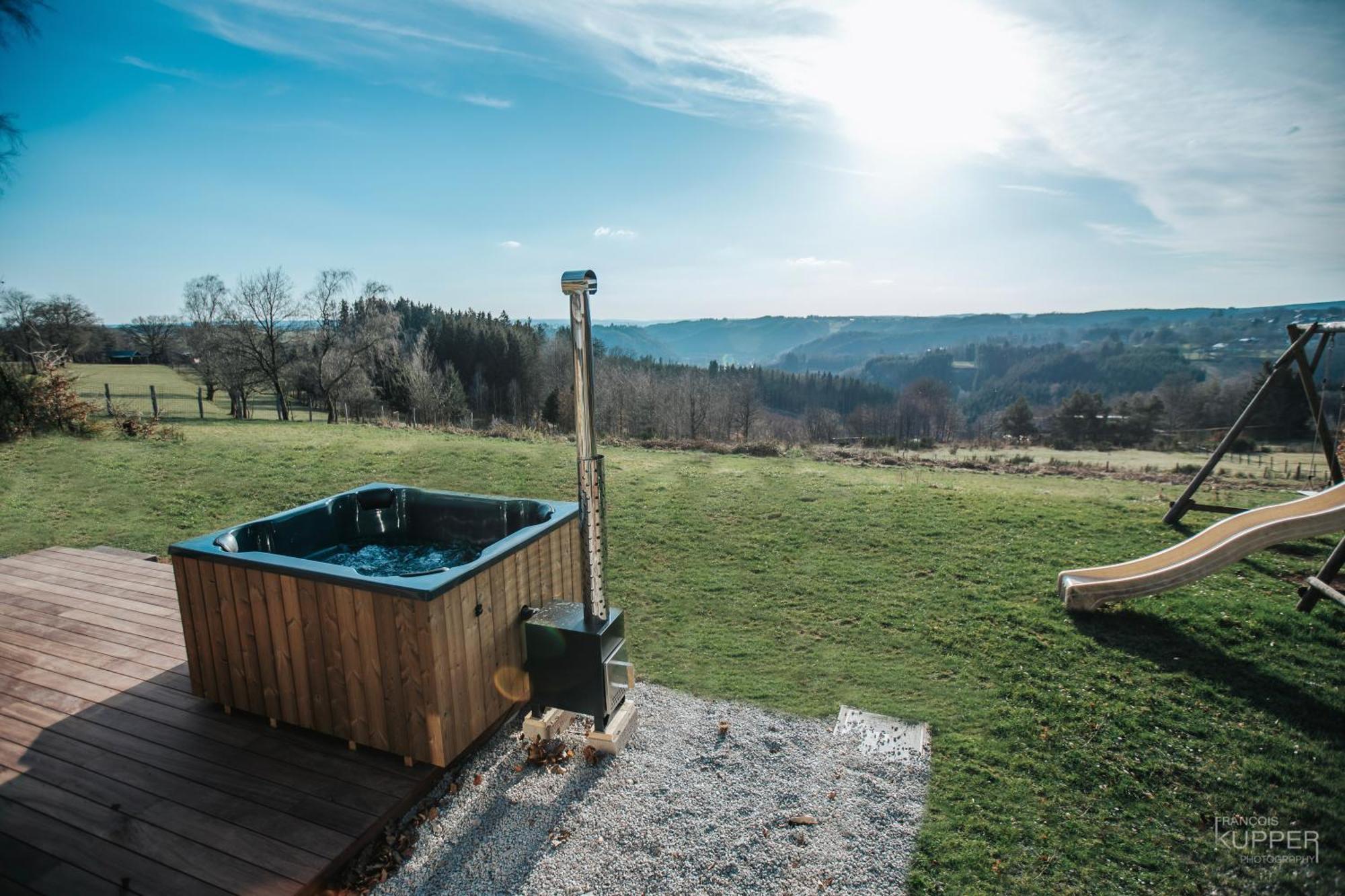 Le Noir Flohay 30 Pers - Malmedy, Vue, Wellness Villa Eksteriør bilde