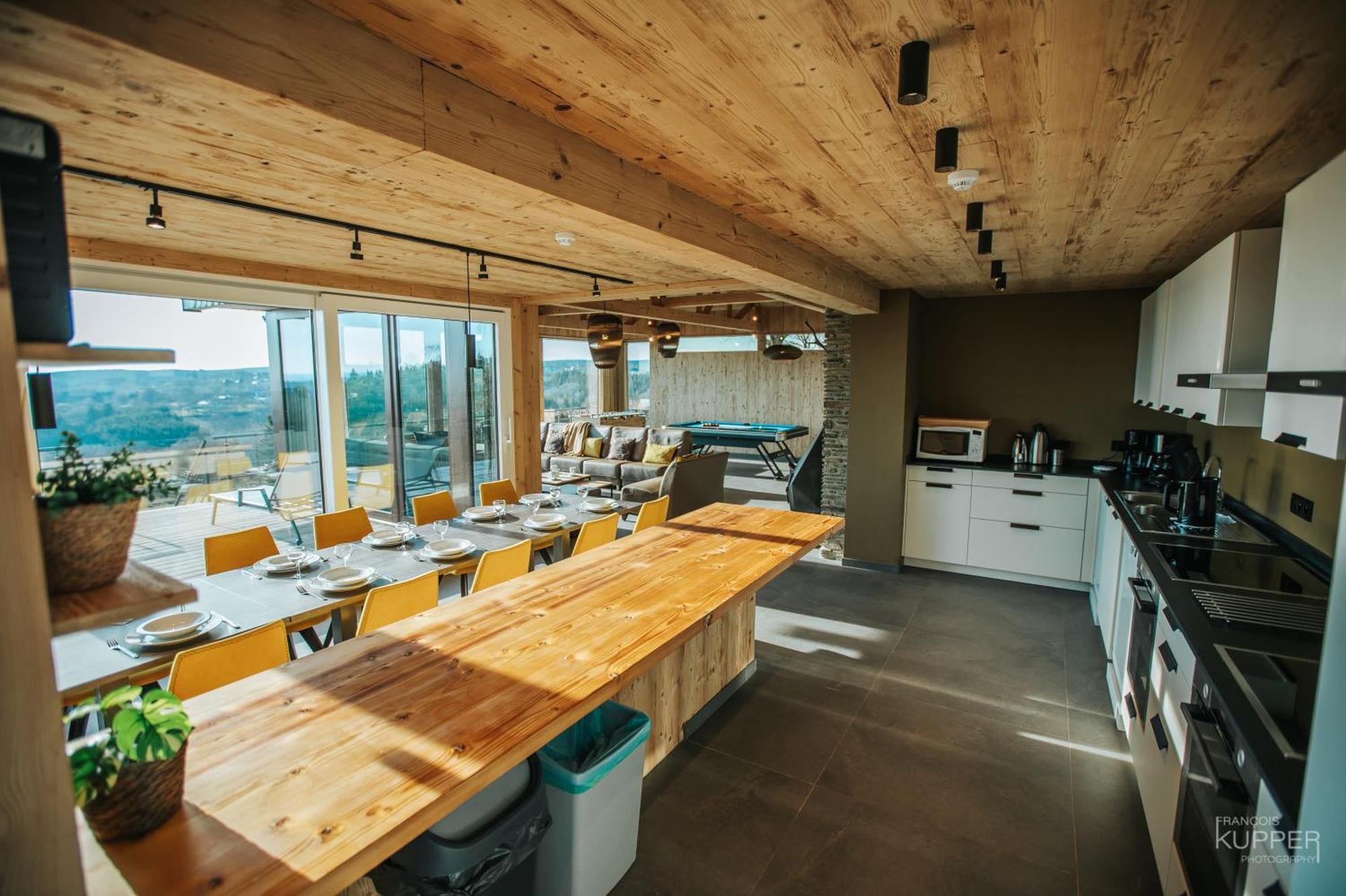 Le Noir Flohay 30 Pers - Malmedy, Vue, Wellness Villa Eksteriør bilde