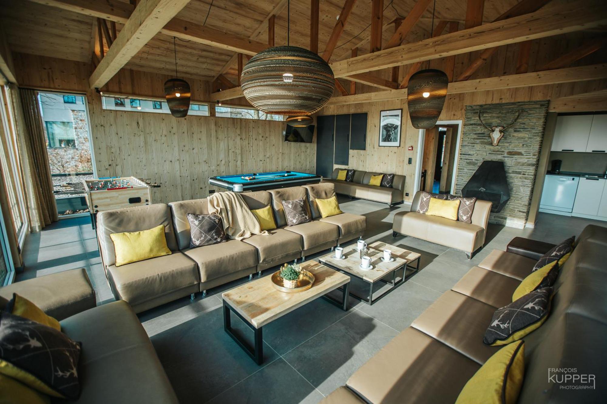 Le Noir Flohay 30 Pers - Malmedy, Vue, Wellness Villa Eksteriør bilde