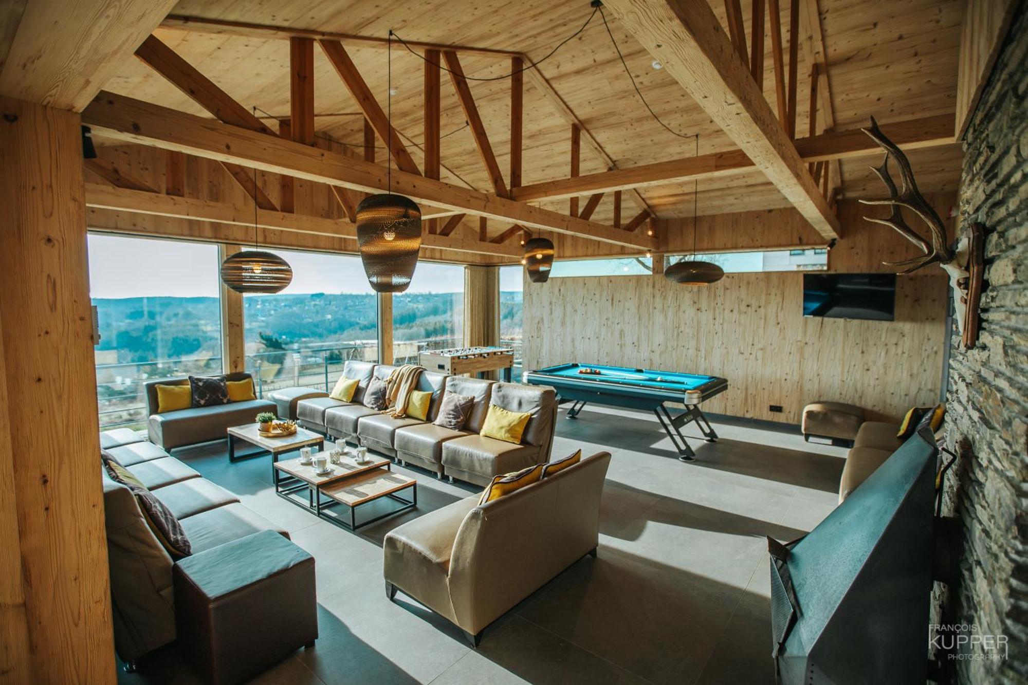Le Noir Flohay 30 Pers - Malmedy, Vue, Wellness Villa Eksteriør bilde