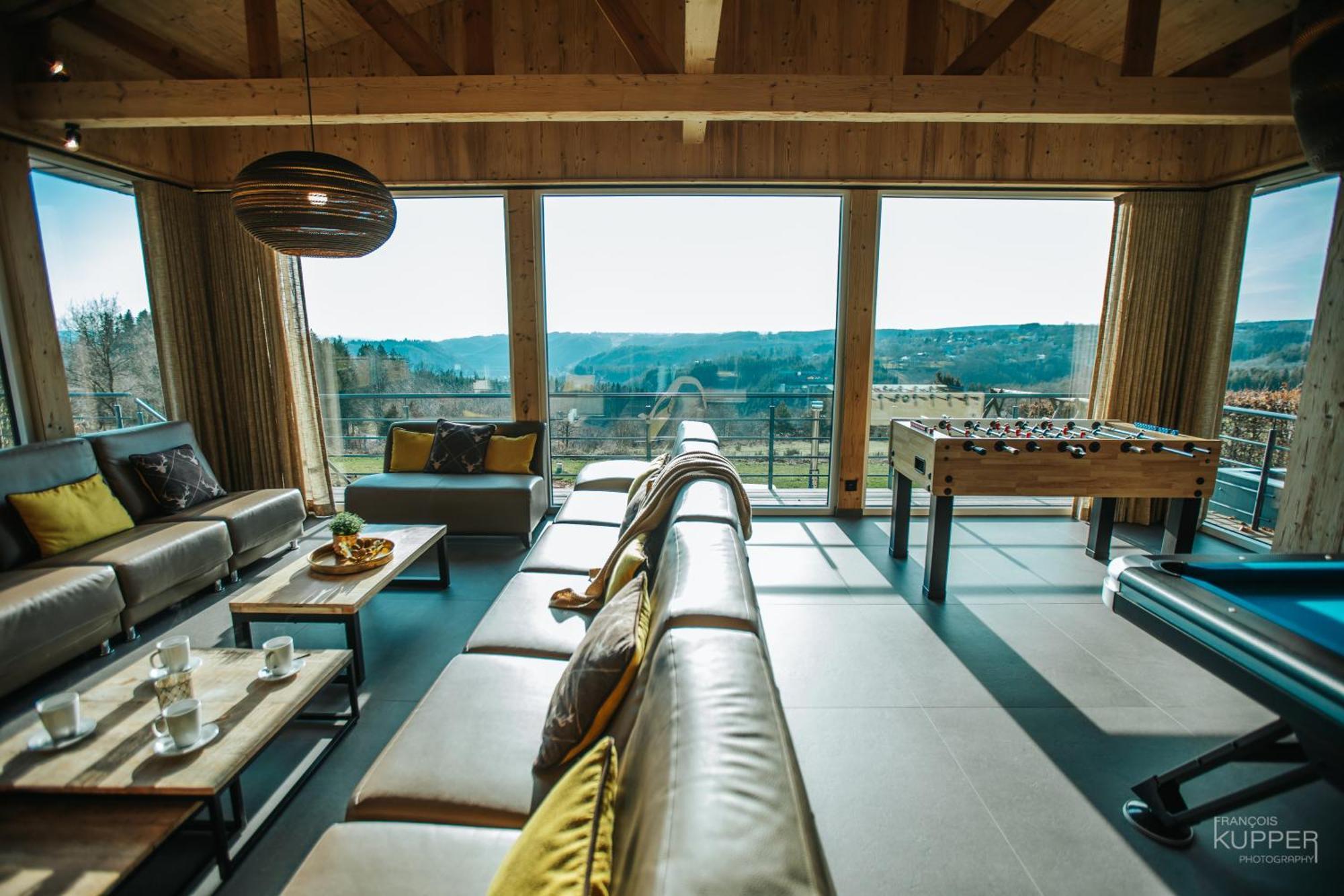 Le Noir Flohay 30 Pers - Malmedy, Vue, Wellness Villa Eksteriør bilde